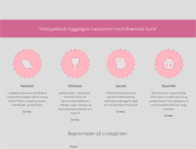 Tablet Screenshot of lindegaarden.net